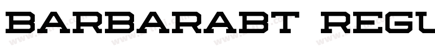 BarbaraBT Regular字体转换 BarbaraBT Regular字体转换